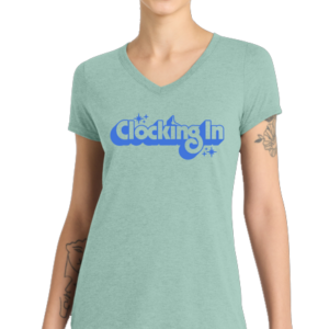 Clocking In - V-neck